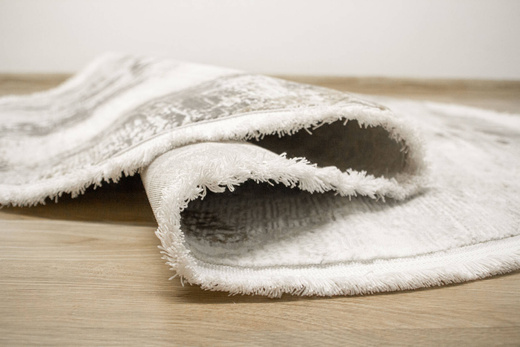 Owalny Dywan 167 d.vizion/gold OW Szary Krem Beż Marmur