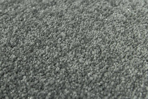 Dywan Glitter-Twist 75 szary z brokatem