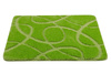 Dywanik Łazienkowy Antypoślizgowy Kobe Light Green Jasny Zielony Linie
