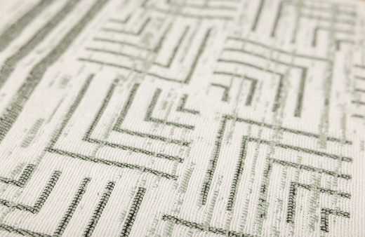 Dwustronny Dywanik Chodniczek Orient 40x70 1 Green Zieleń Krem