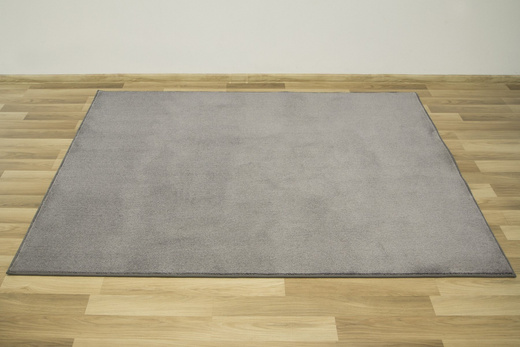 Mięciutki Gęsty Dywan Bounty 175 Lśniący Szary