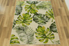 Dywan Green Garden  E714 cream/d.green Liście