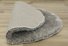 Okrągły Dywan Shaggy Puffy P001a Grey Szary