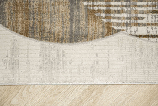 Dywan Verano H538A cream/l.beige Beż Krem Szary Okręgi
