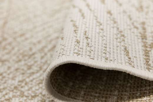 Dywan Dwustronny Sznurkowy Brussels 205729/10820 jute Jasny Beż Krem Drewno Outdoor