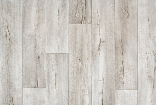 Wykładzina PCV Bartesa Cracked Oak 990M Szary Krem Beż szerokość 3 m