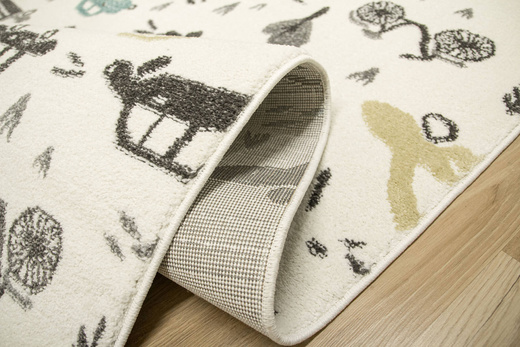 Dywan Dziecięcy Lima G762A cream/d.grey Samochody Krem Szary