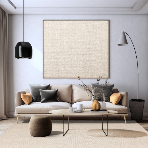 Dywan pętelkowy Hercules 1413 Beż Krem Paski Prążki na filcu