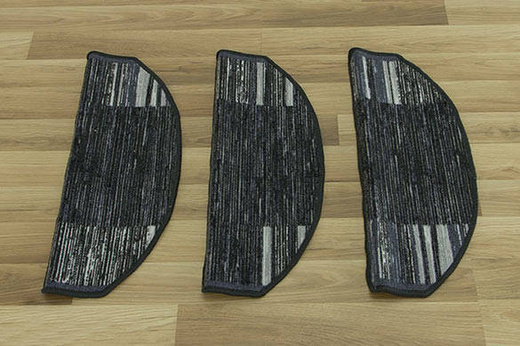 Nakładki półokrągłe adagio 29 ciemny szary