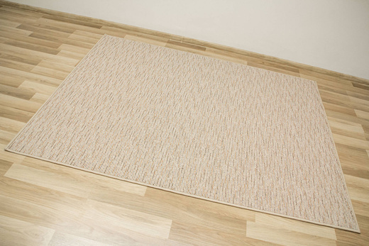 Dywan Pętelkowy Genewa 61 Beż Melanż Gruby Splot Prążki