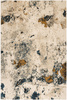 Wełniany Dywan Isfahan Clario Krem Marmur Terrazzo Beż