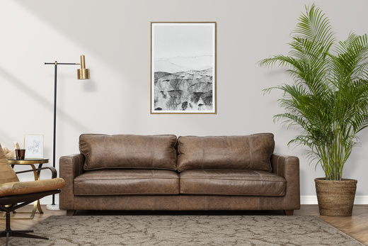 Wykładzina Marble 90 Brąz Beż Marmur Melanż szerokość 4 m