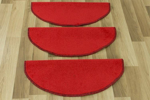 Nakładki na schody półokrągłe dynasty 15 czerwony