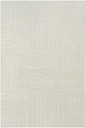 Dywan Misha E914B cream/l.grey Krem Półkola