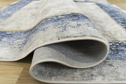 Dywan Verano C469A m grey/cream Niebieski Szary Krem Beż Dwupoziomowy