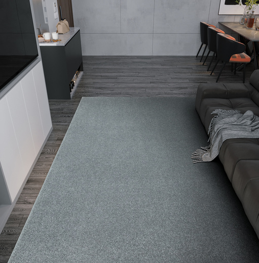 Wykładzina Brighton 275 Szary na filcu szerokość 5 m