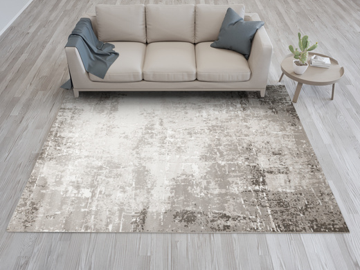 Dywan Nantes NT041A Vizon/Brown Szarobeżowy Beton