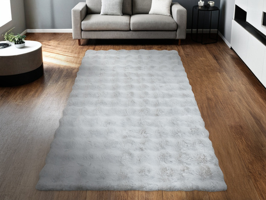 Dywan Oslo Bubble Jasny Szary Rabbit Królik