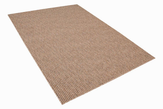 Dywan Pętelkowy Genewa 91 Beż Brąz Melanż Gruby Splot Prążki