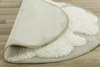 Okrągły Dywan Shaggy Smile 15545/653 kremowy