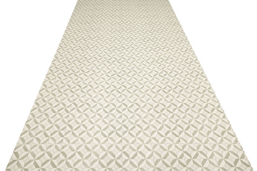 Wykładzina PCV Feelings Winslow 501 Mozaika Zieleń Krem szerokość 2 m