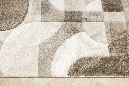 Chodnik Kandy N412A l.beige/white Beż Krem Brąz szerokość 80 cm