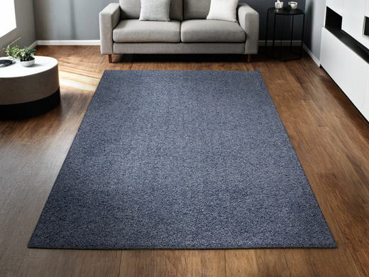 Wykładzina Sphinx-special 82 Niebieski Błękitny Melanż Shaggy szerokość 4 m