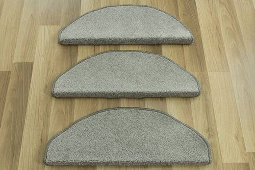 Nakładki na schody półokrągłe dynasty 79 jasny szary