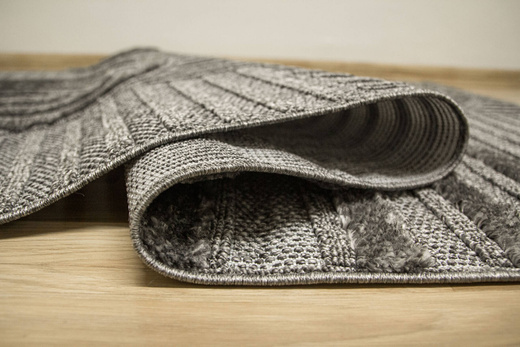 Dywan Amigo 0E560A anthracite Antracyt Półkola