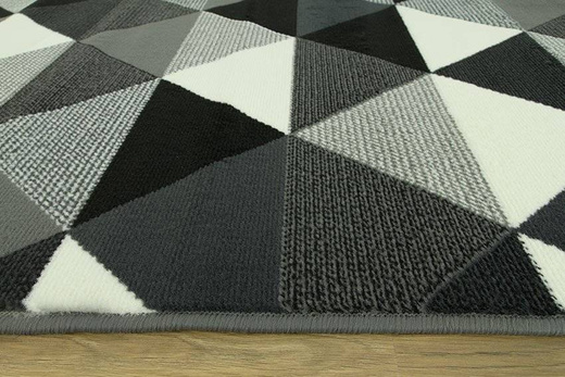 Dywan Luna 503430/56911 grey trójkąty