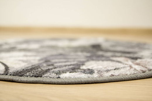 Okrągły Dywan Monstera Grey HD