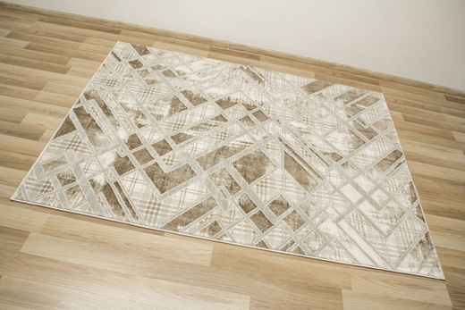 Dywan Garda P1149 Vizon Beż Krem Romby Marmur