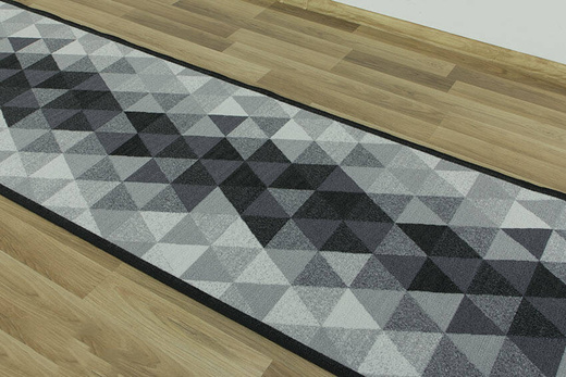 Antypoślizgowy Chodnik Nolan 19 szary szerokość 100 cm