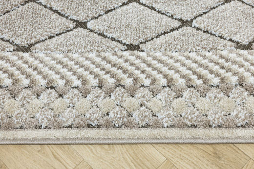 Chodnik Fashion 32009/120 Romby Krem Beż szerokość 100 cm