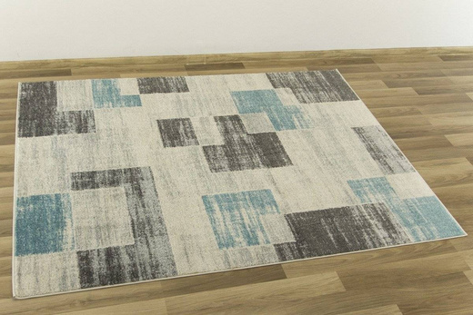Dywan EMILY 2340A turkus/bone