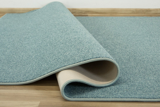 Miękki Gęsty Dywan Versailles 40 Pastelowy Niebieski