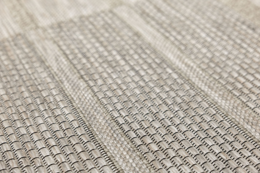 Dywan Sznurkowy Oria 82VH7-Y Beż Szary Prostokąty Gruby Splot