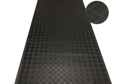 Wycieraczka Guma w Rolce Ryfel Czarna Mata szerokość 120 cm