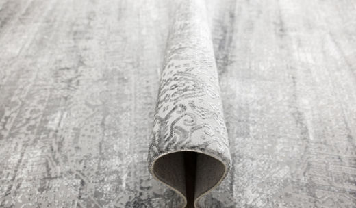 Dywan Nantes NT210G Grey/Grey Szary Krem Ornament