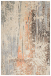 Dywan Wełniany Isfahan Ornan Morski Linie Abstrakcja