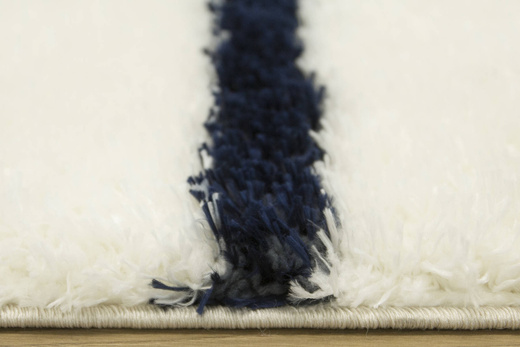 Dywan Boho 616 cream/navy blue Krem Granat Linie