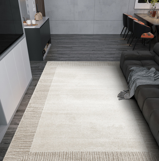 Dywan Matara P139A l.beige/m.beig Beż Krem Kaszmir Geometria Ramka