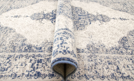 Dywan Ornamentowy Isfahan Zephyr Grey Szary Niebieski