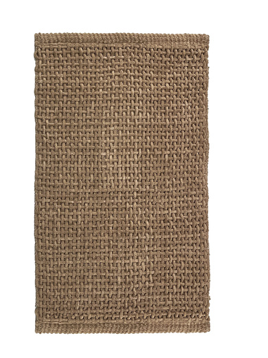 Bawełniany Dywanik Chodniczek Moko Jasny Brąz Gruby Splot