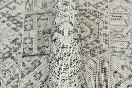 Antypoślizgowy Dywan FLEX 19636/P19 Kem Beż Patchwork