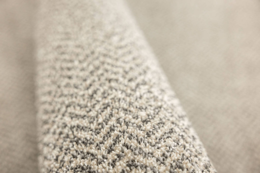 Wykładzina Monza-Special 177 Beż Krem Szary Jodełka Zygzaki Filc szerokość 4 m