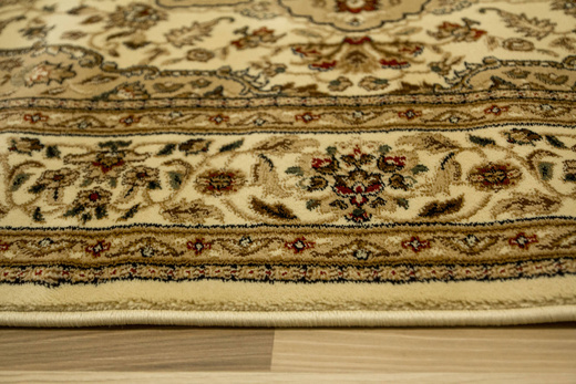 Dywan Super Rose 3792A cream/cream Ornament Kwiaty Krem Beż