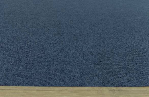 Wykładzina star bez filcu 84 niebieski szerokość 4 m