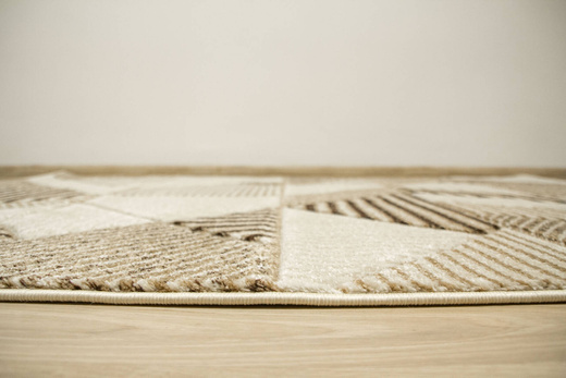 Dywan Amelia A632A cream/beige Beżowy Brązowy Geometryczny Linie Paski Kreski