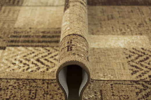 Antypoślizgowy Chodnik Essenza Brąz szerokość 80 cm